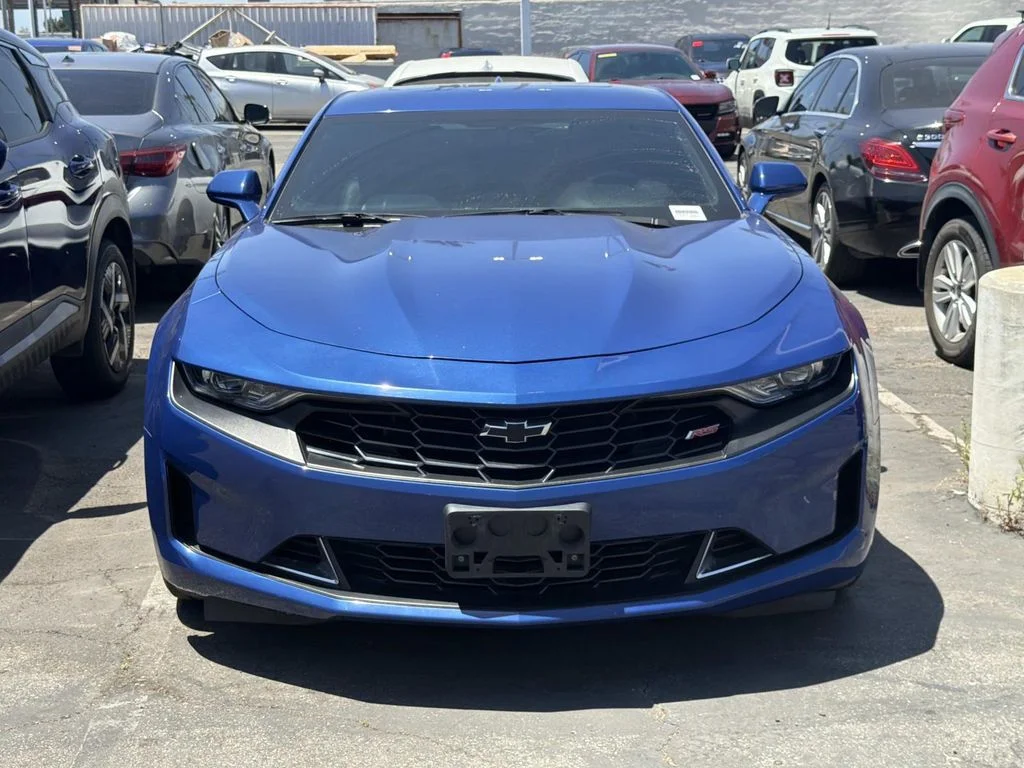 Used 2021 Riverside Blue Metallic Chevrolet 2LT image 2