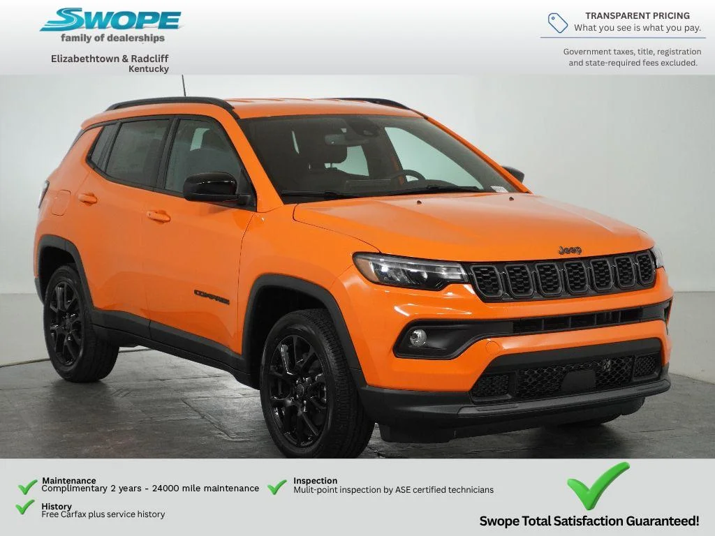 New 2026 Joose Exterior Paint Jeep Latitude Altitude image 1