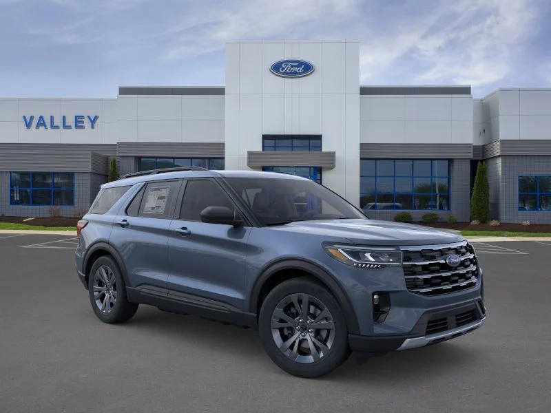 New 2026 Vapor Blue Metallic Ford Active image 1