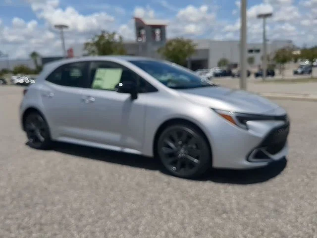 New 2026 Classic Silver Metallic Toyota XSE image 2
