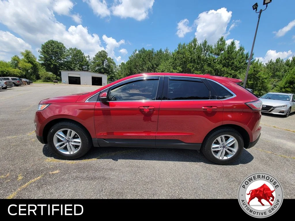 Used 2018 Red Ford SEL image 3