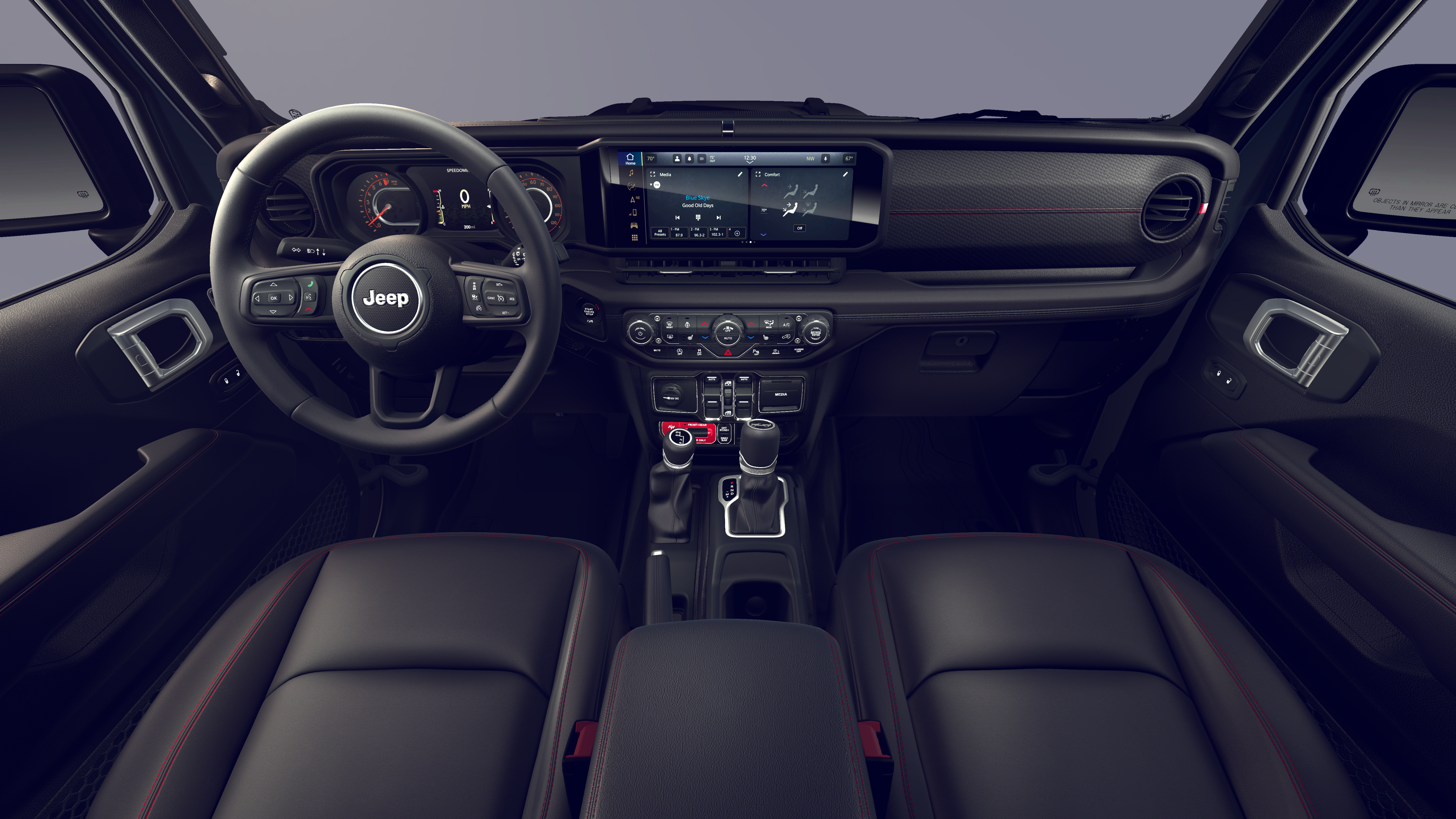 New 2026 Bright White Clear-Coat Exterior Paint Jeep Rubicon image 18