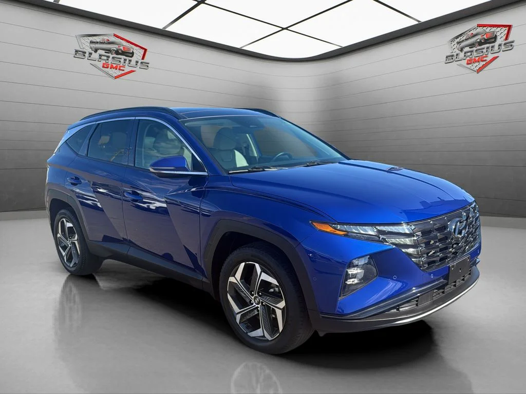 Used 2023 Blue Hyundai Limited image 7