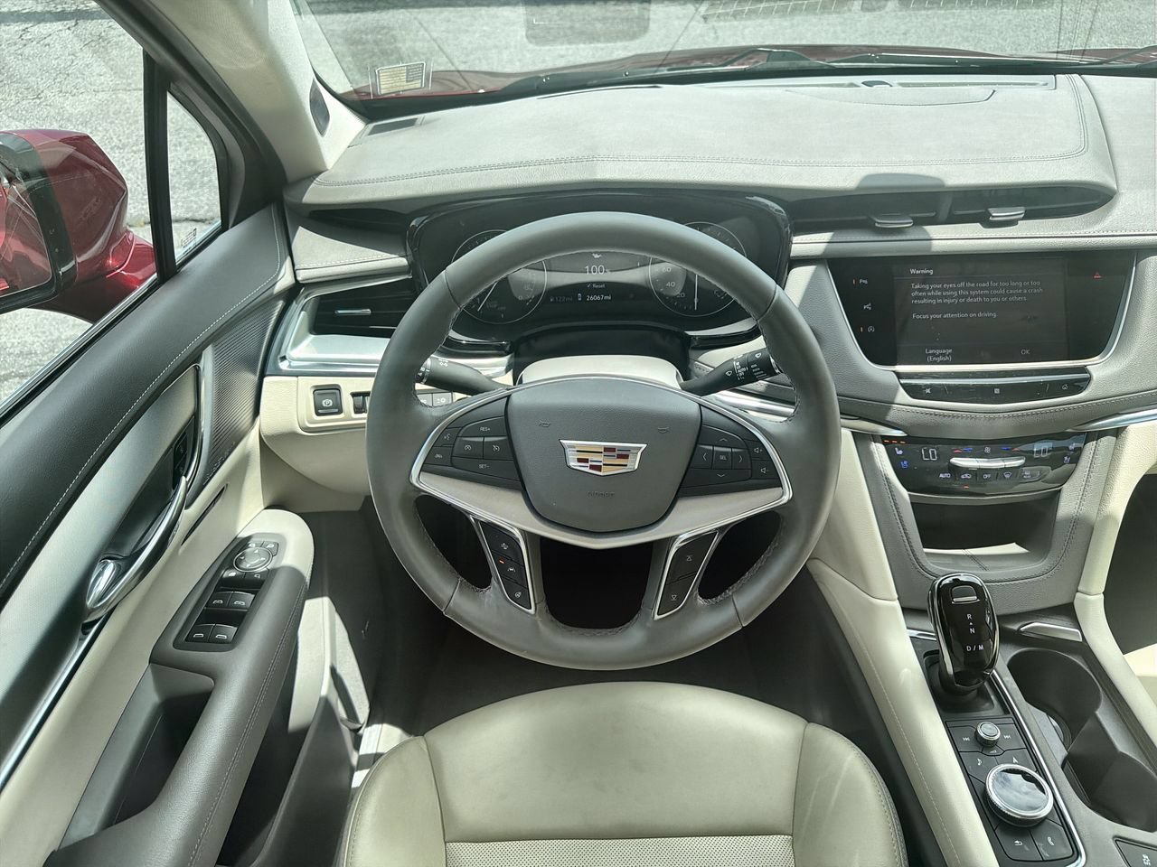 Used 2021 INFRARED TINTCOAT Cadillac FWD Premium Luxury image 10