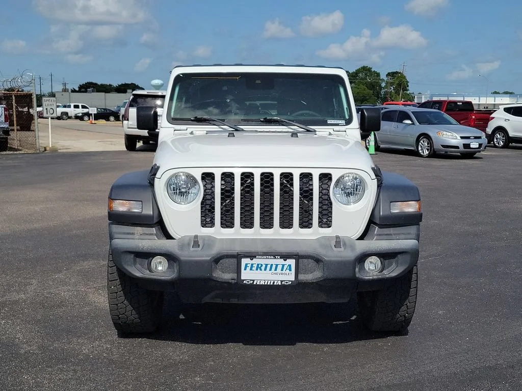 Used 2024 White Jeep 4-Door Sport S 4x4 image 35