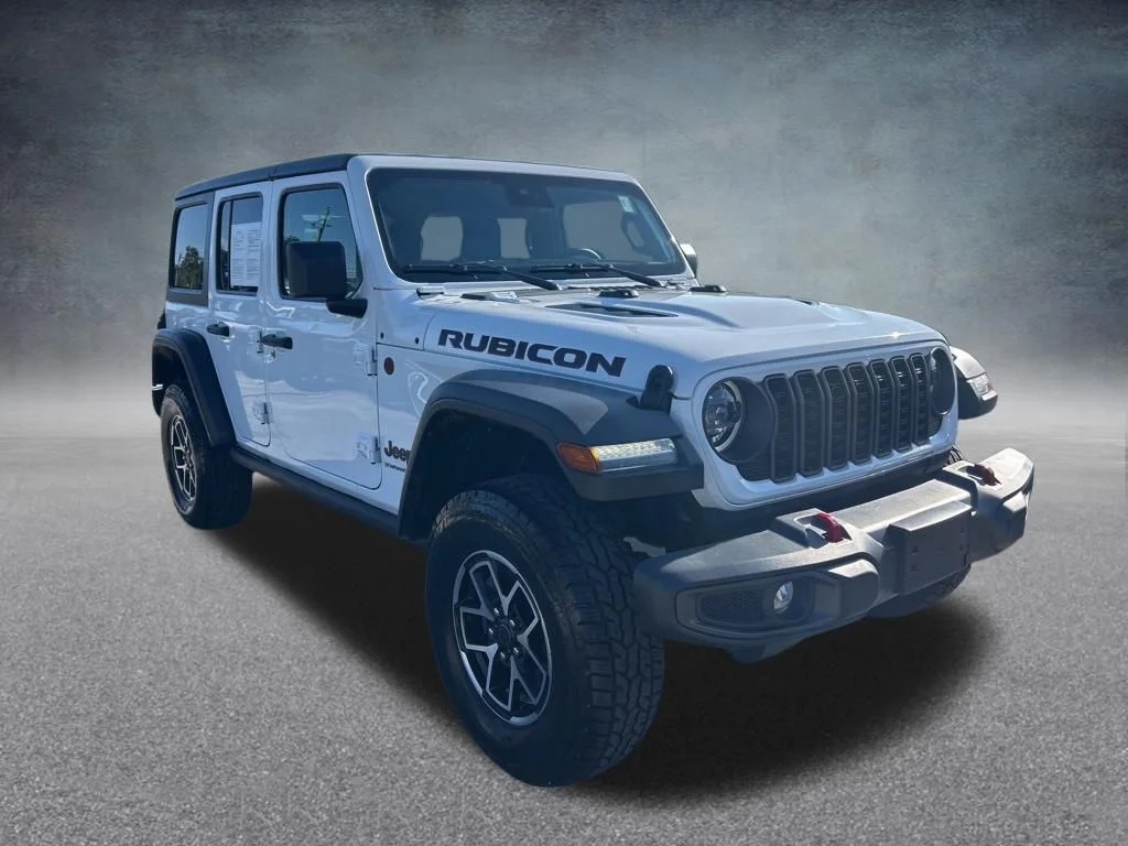 Used 2024 White Jeep Rubicon image 2