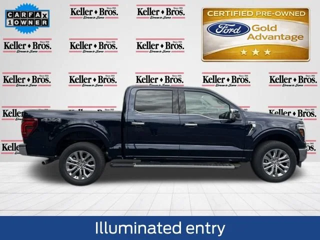 Certified Used 2025 Blue Ford Lariat 5.5ft Bed image 8