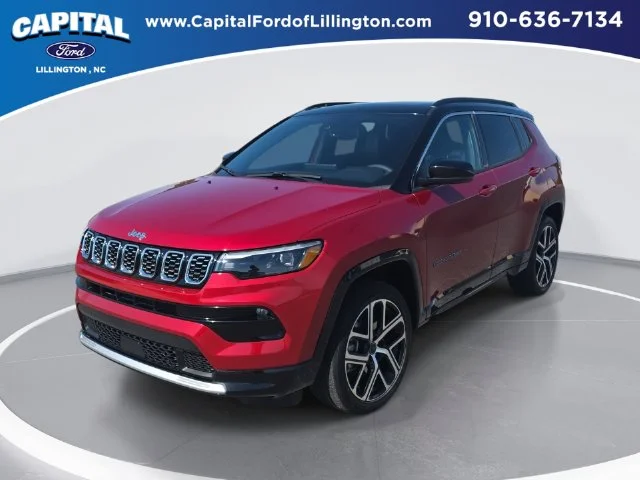 Used 2025 Red Jeep Limited image 1