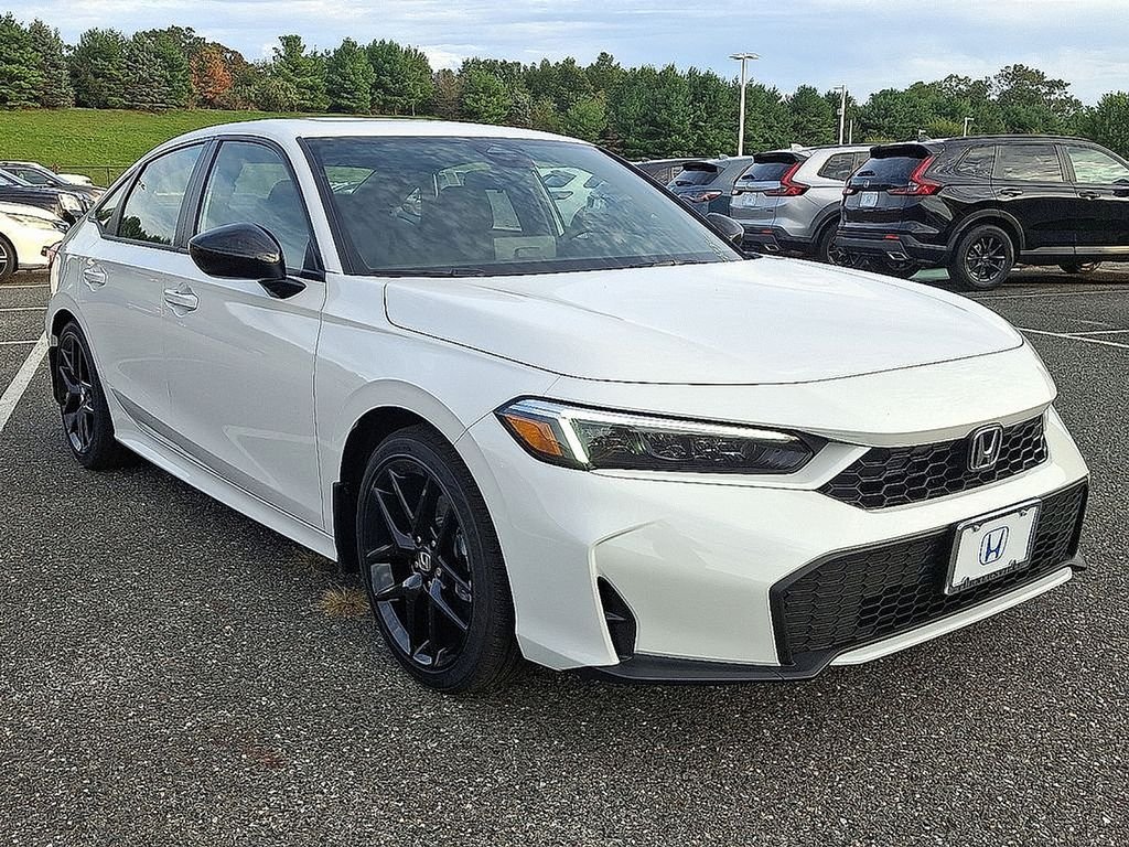 New 2026 Platinum White Pearl Honda 2WD Sport Hybrid image 2