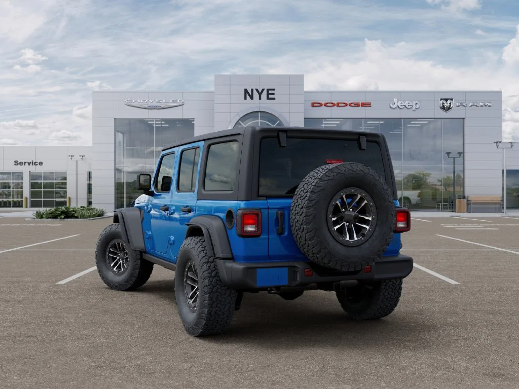 New 2026 Hydro Blue Pearl-Coat Exterior Paint Jeep Willys image 3