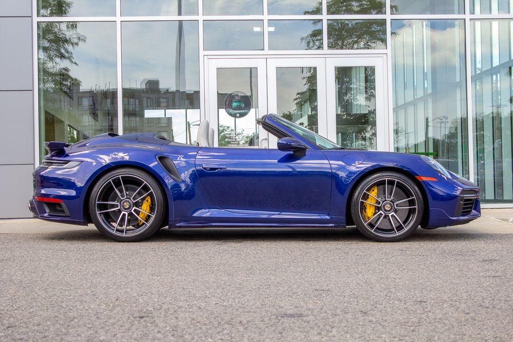 Used 2021 Blue Porsche Turbo S image 5