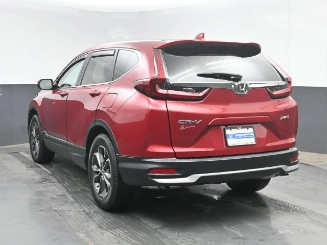 Used 2021 Radiant Red Metallic Honda AWD EX-L image 7