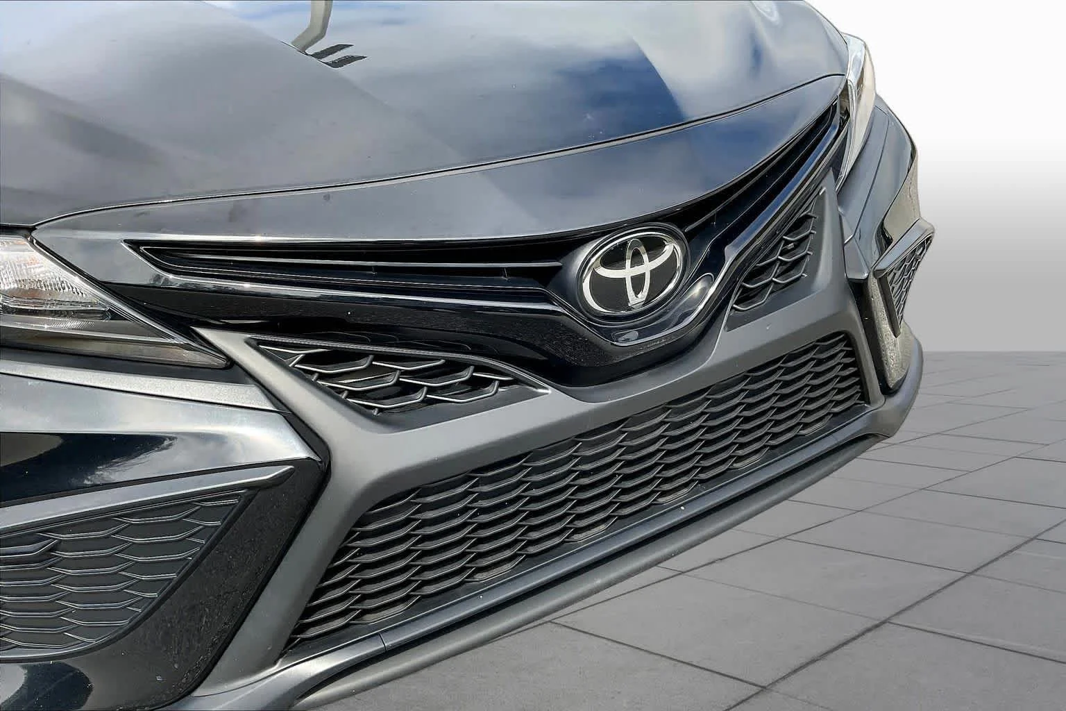 Used 2023 Midnight Black Metallic Toyota SE image 29