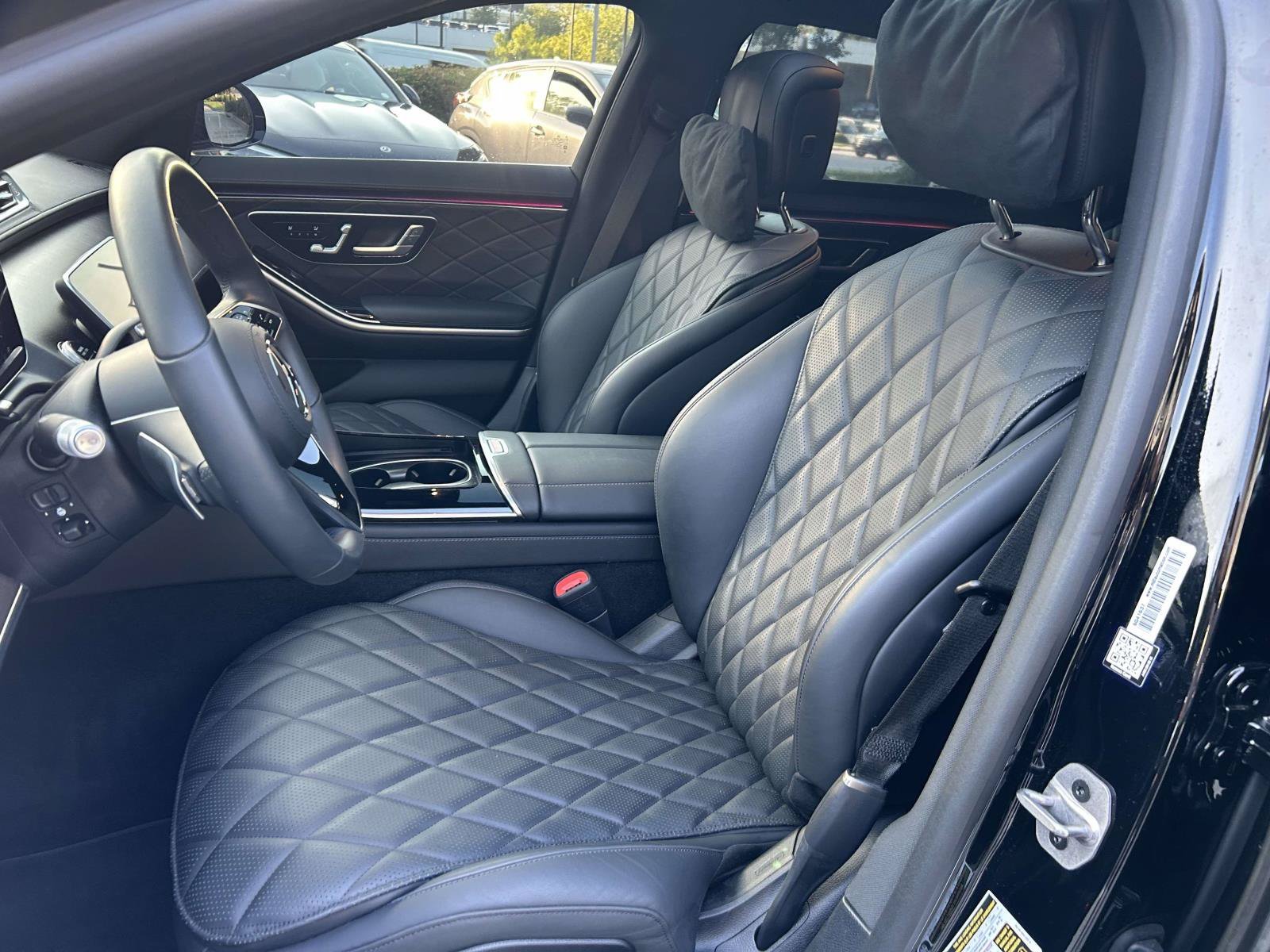 Certified Used 2025 Black Mercedes-Benz S 580 4MATIC® Sedan image 21