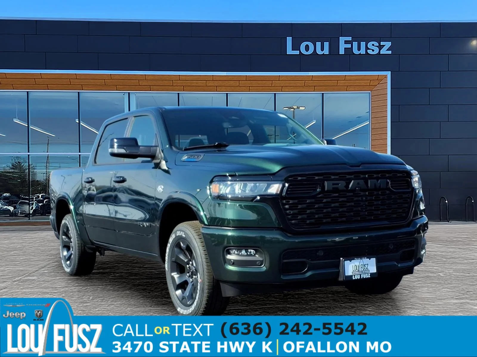 New 2026 Serrano Green Metallic Ram Big Horn image 1