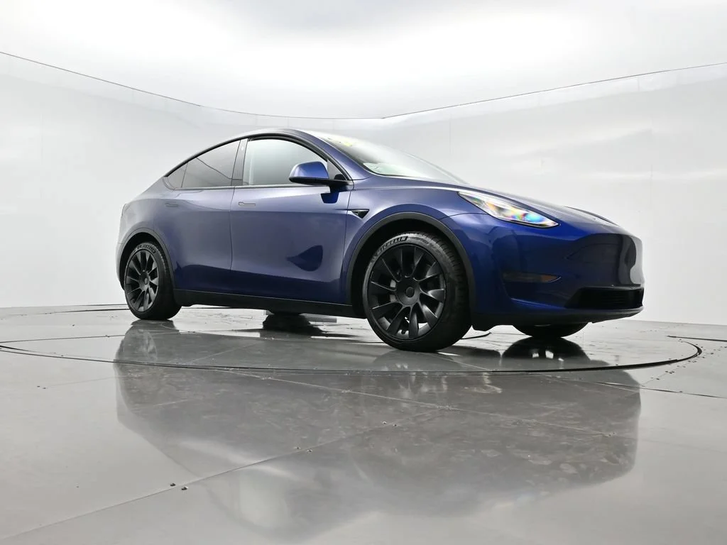 Used 2021 Blue Tesla Long Range image 38