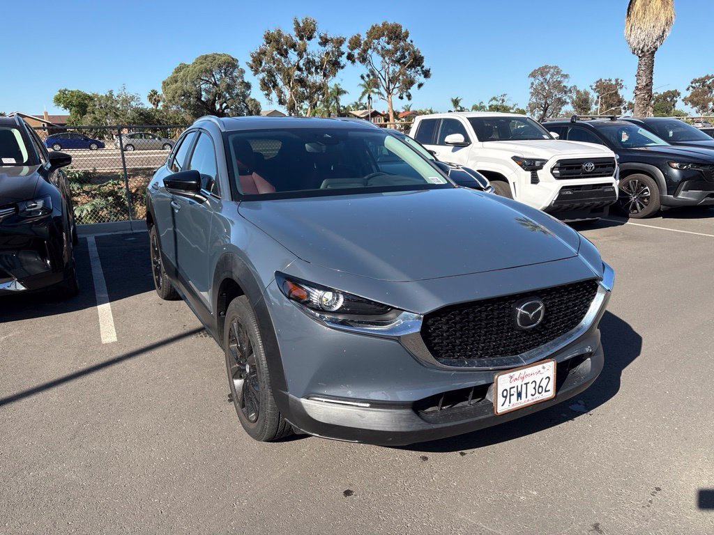 Used 2023 Gray Metallic Mazda 2.5 S Carbon Edition image 4