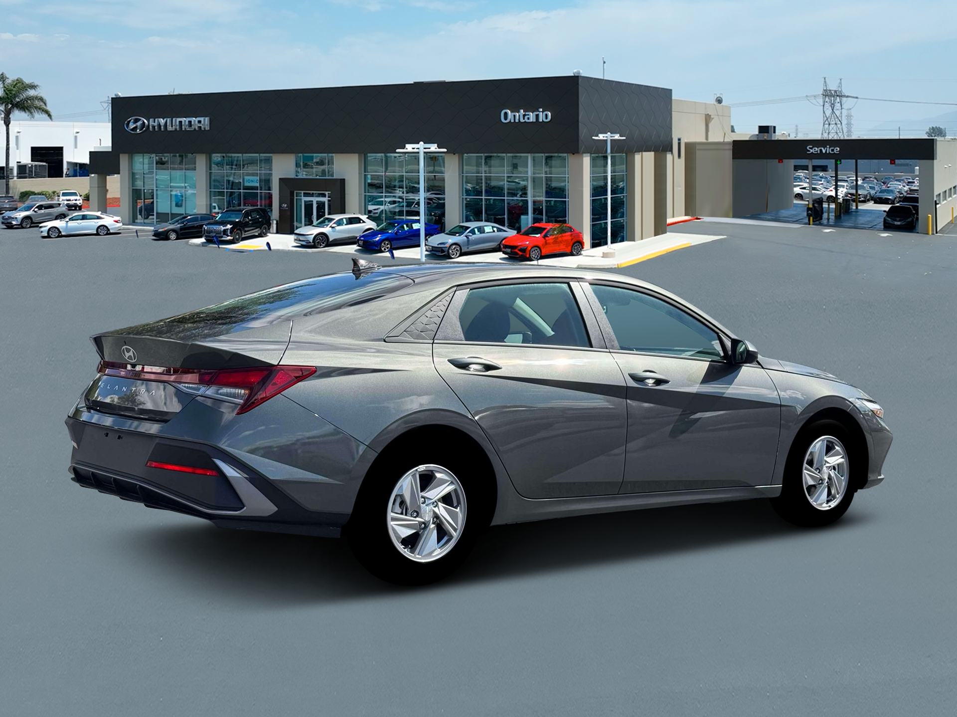 New 2026 Gray Hyundai SE image 8