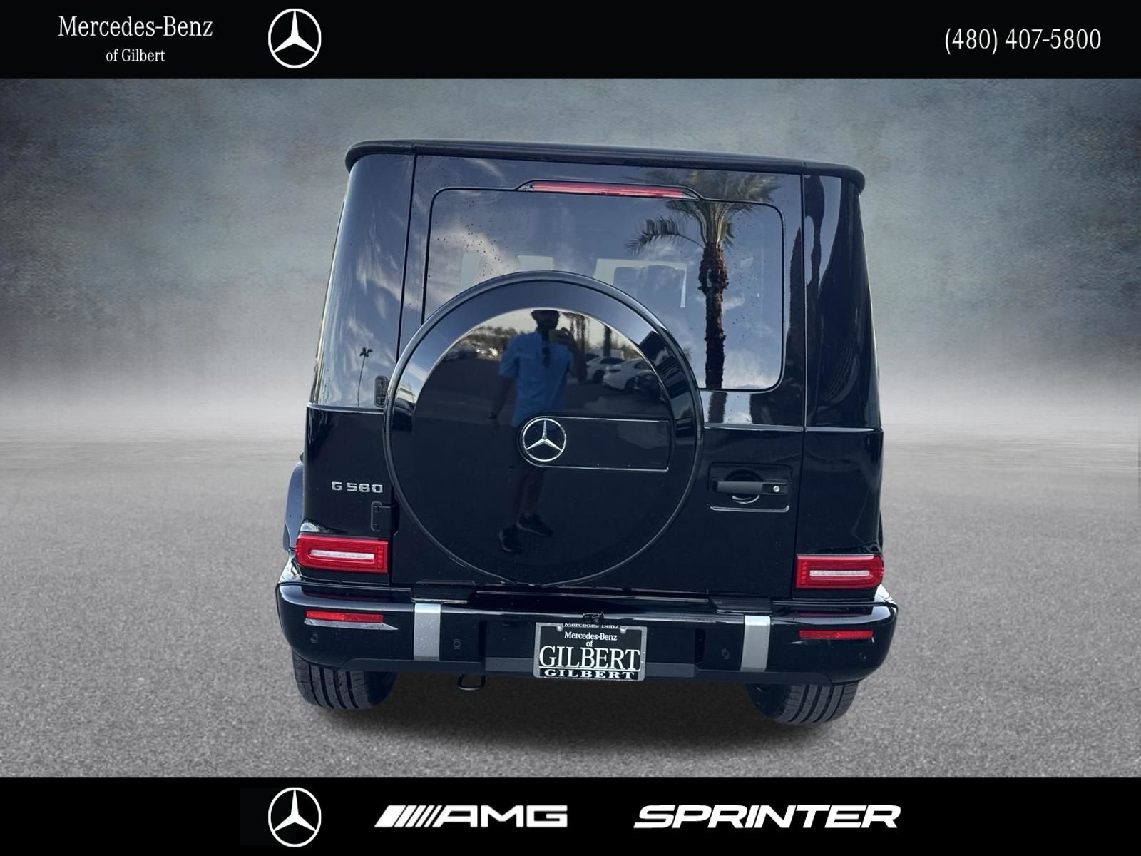 New 2027 Obsidian Black Metallic Mercedes-Benz G 580 image 5