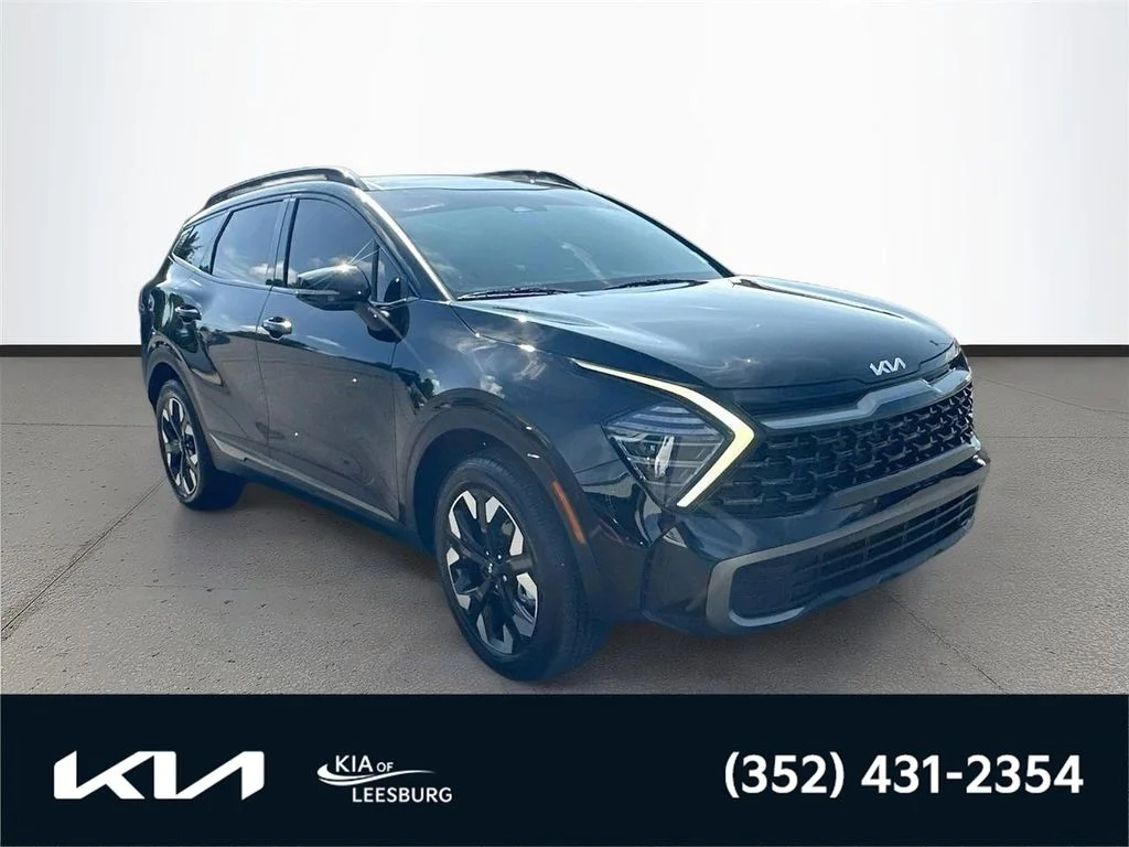Certified Used 2024 Black Kia X-Line image 1
