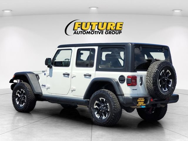 Used 2024 White Jeep Rubicon 4xe image 7