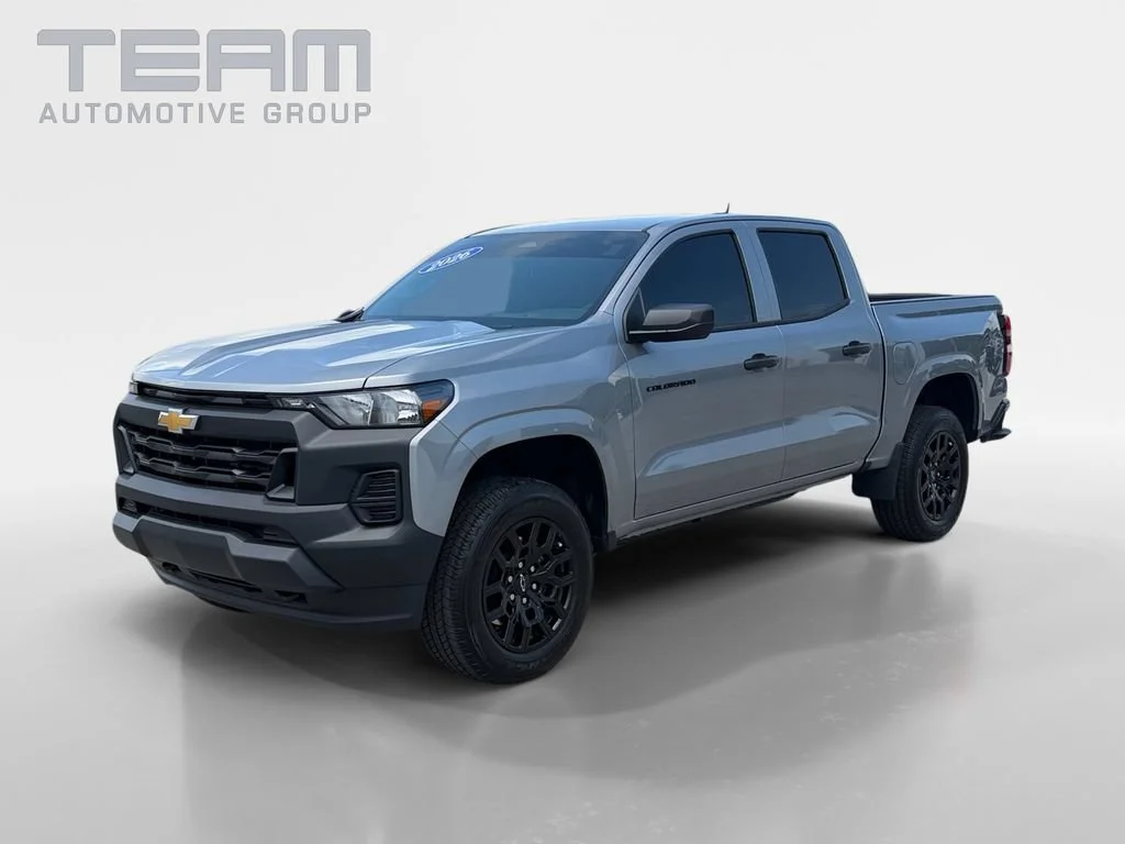 Used 2026 Sterling Gray Metallic Chevrolet WT image 3