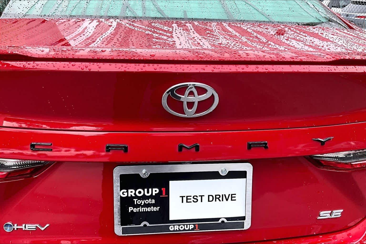 Used 2025 Supersonic Red Toyota SE image 31