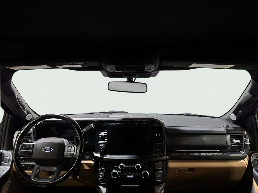 Used 2023 Antimatter Blue Metallic Ford Lariat image 9