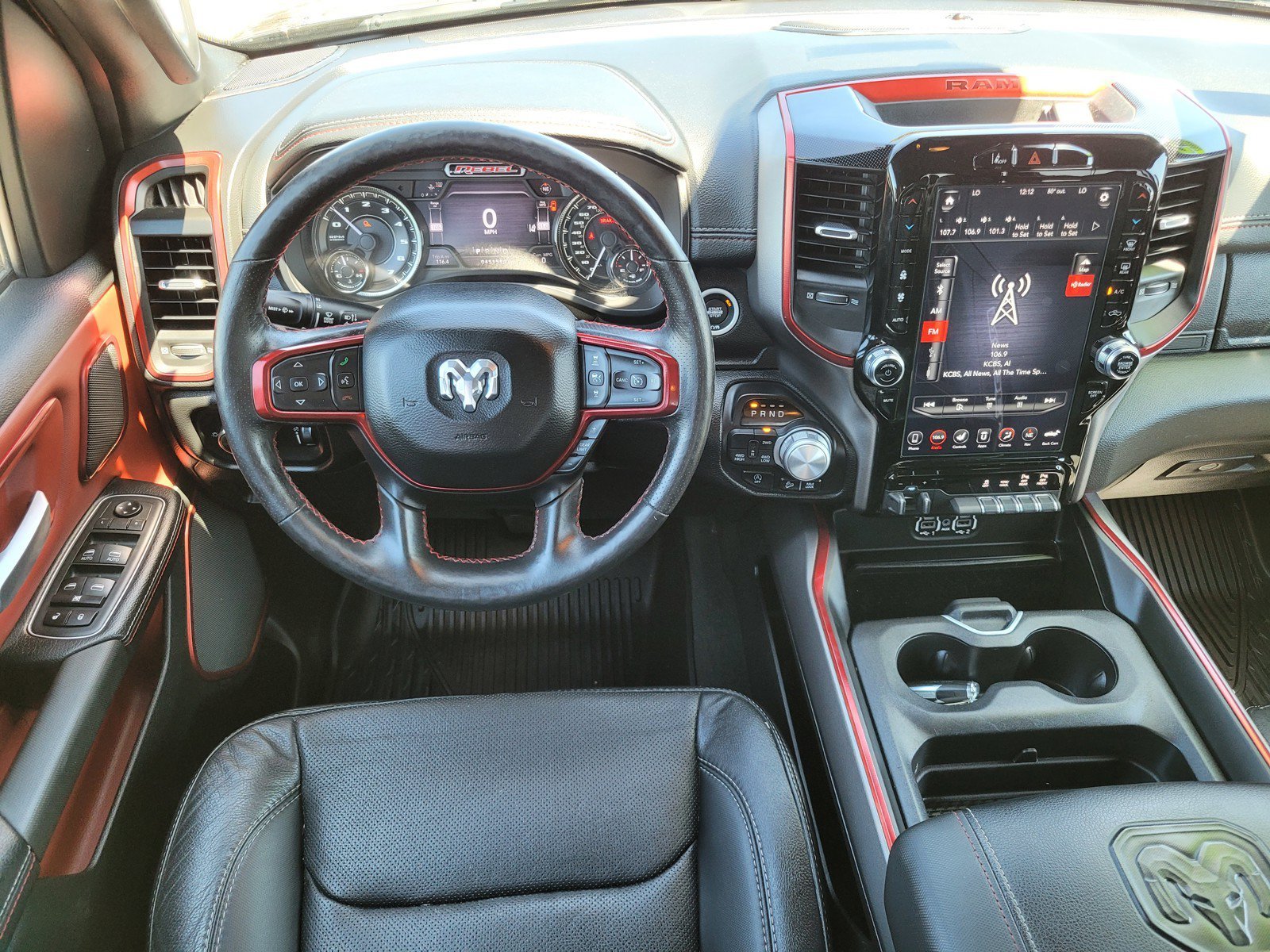 Used 2020 Diamond Black Crystal Pearlcoat Ram Rebel image 13