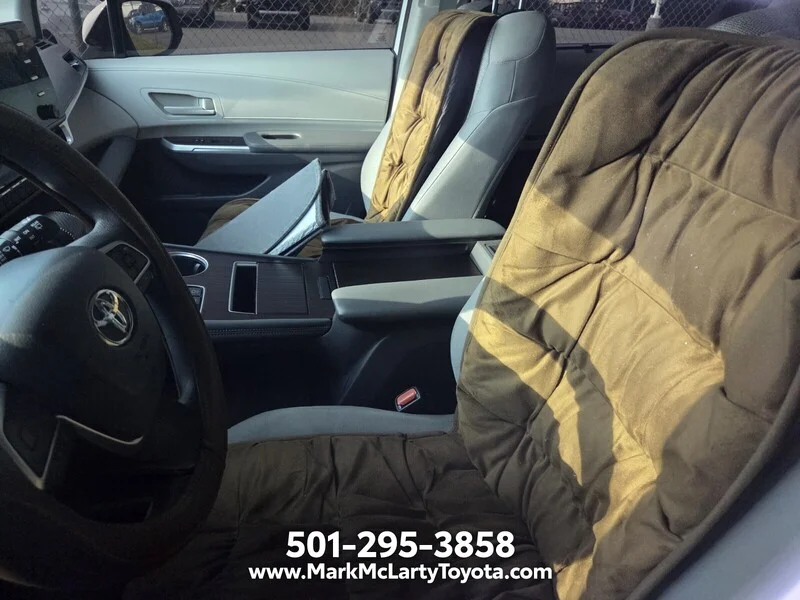 Used 2021 Super White TOYOTA LE image 5
