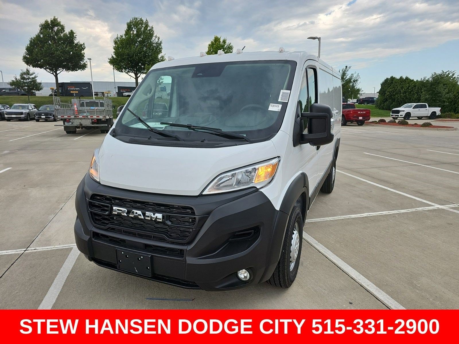 New 2026 Bright White Clearcoat Ram Tradesman image 1
