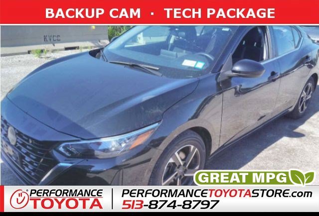 Used 2024 Super Black Nissan SV image 1
