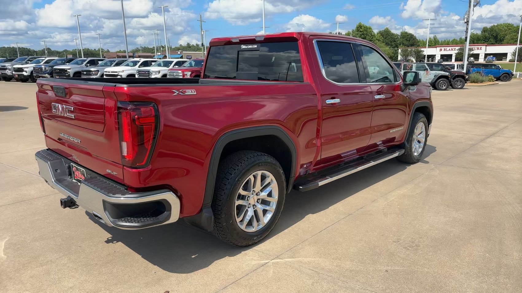 Used 2024 Volcanic Red GMC SLT image 9
