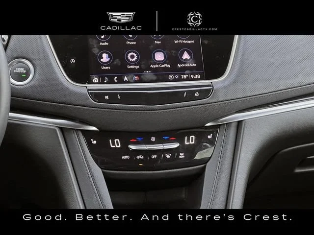 Used 2025 Stellar Black Metallic CADILLAC Premium Luxury image 17