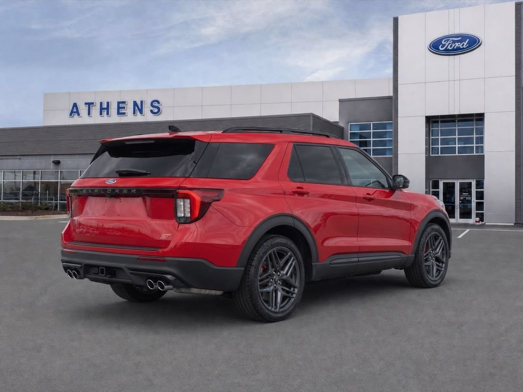 New 2026 Rapid Red Metallic Tinted Clearcoat Ford ST image 3
