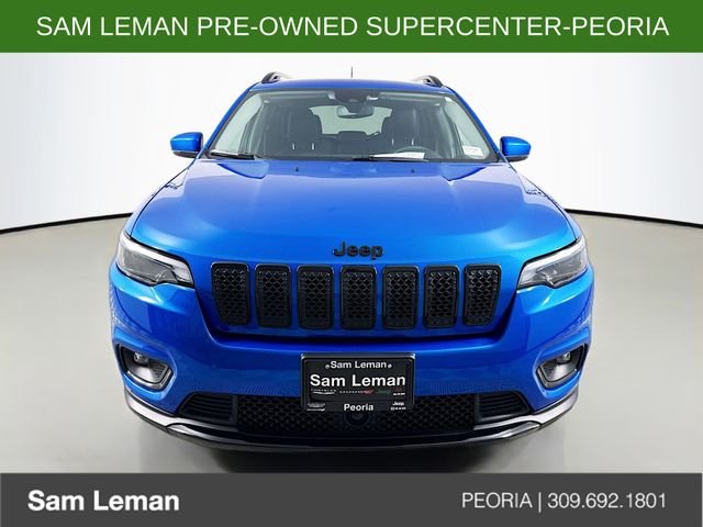 Used 2021 Blue Jeep Latitude Plus image 2