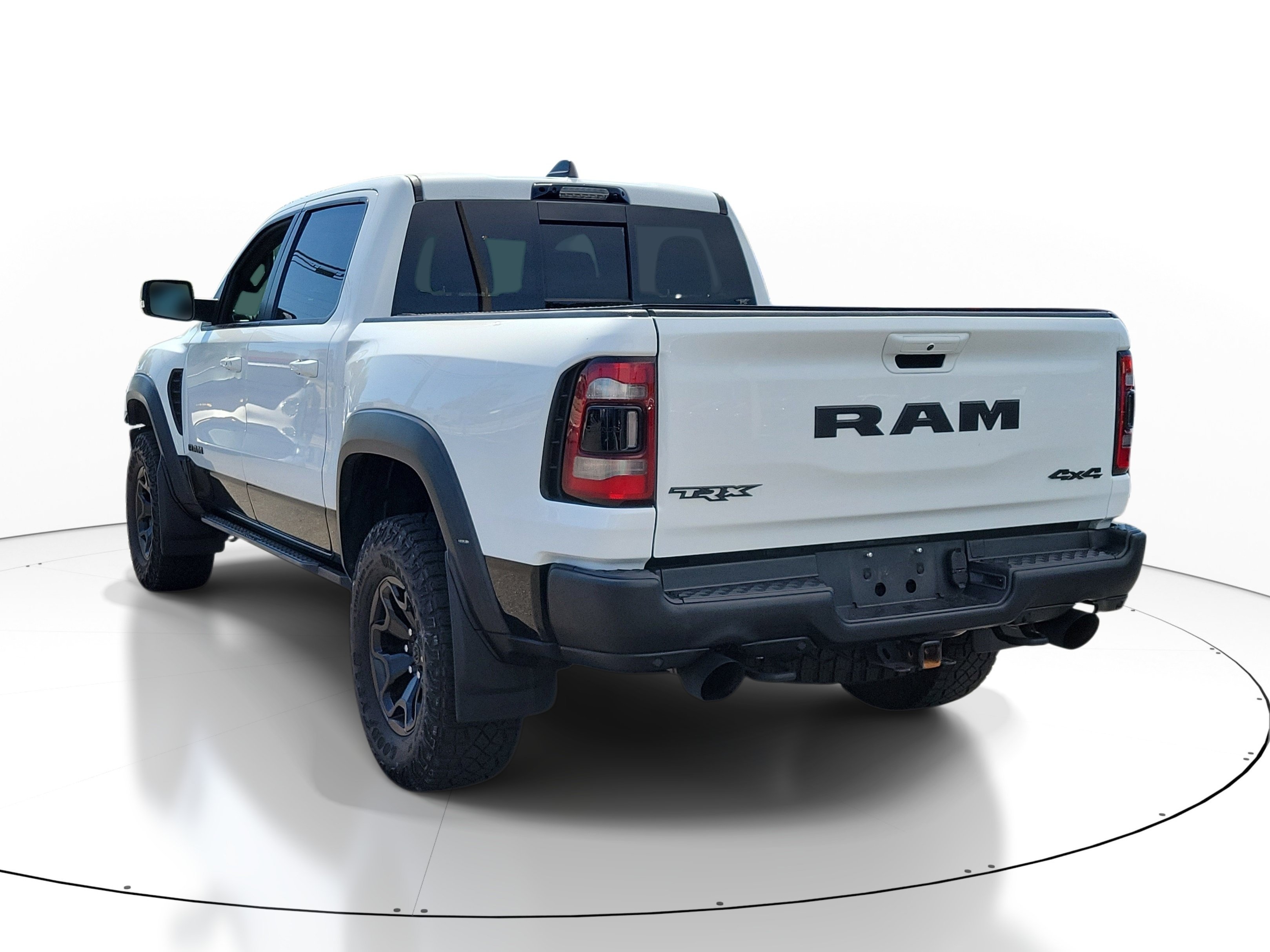Used 2022 Bright White Clearcoat Ram TRX image 3