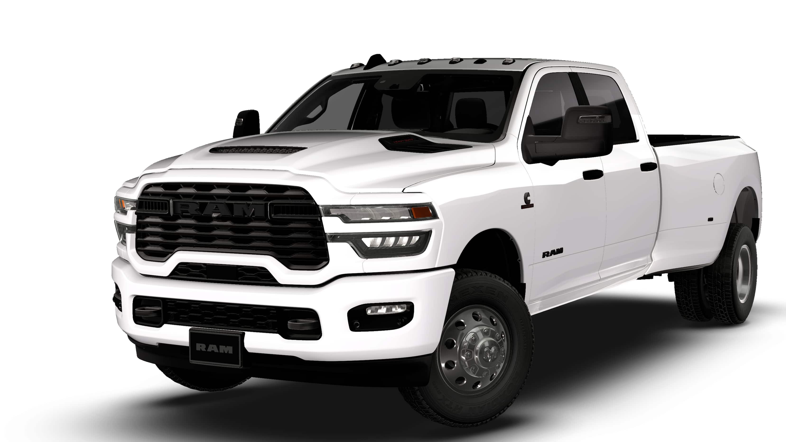 New 2026 Bright White Clear-Coat Exterior Paint RAM BIG HORN image 27