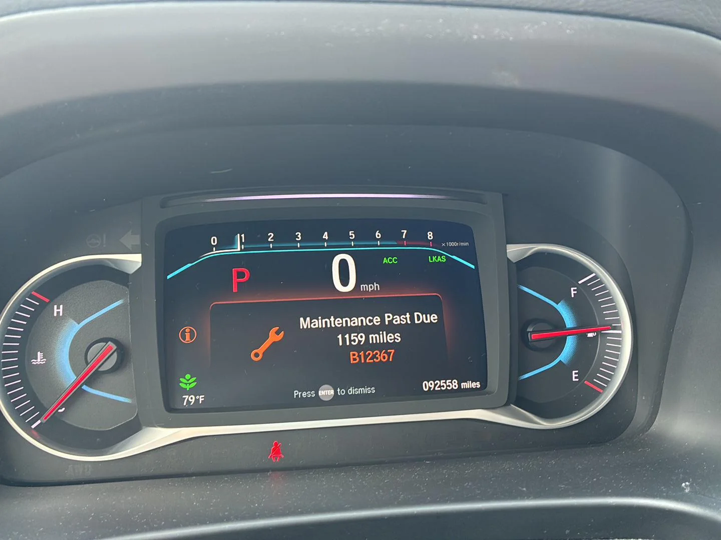 Used 2019 White Diamond Pearl Honda EX-L image 2