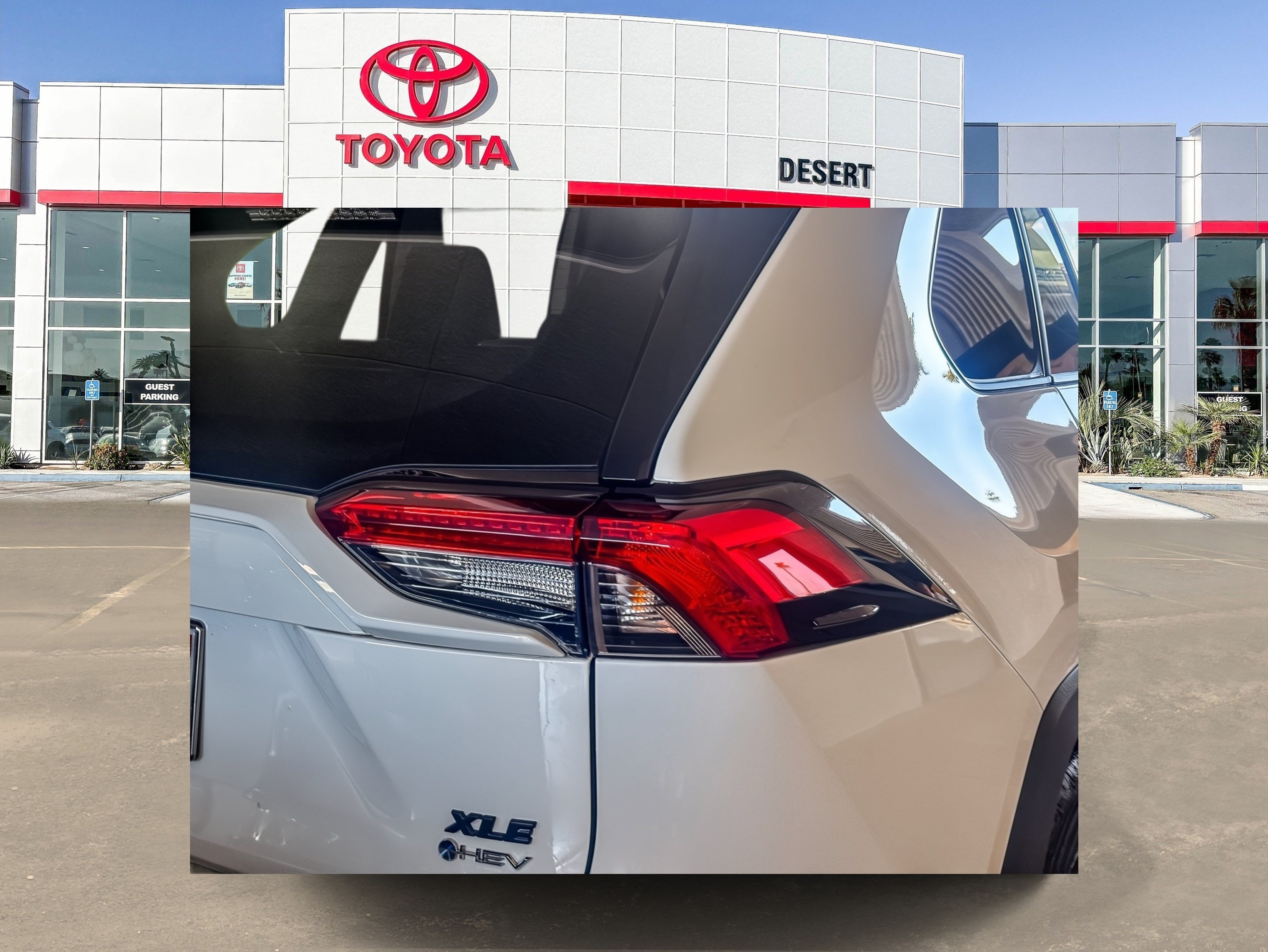 Used 2025 Ice Cap Toyota Hybrid XLE image 6