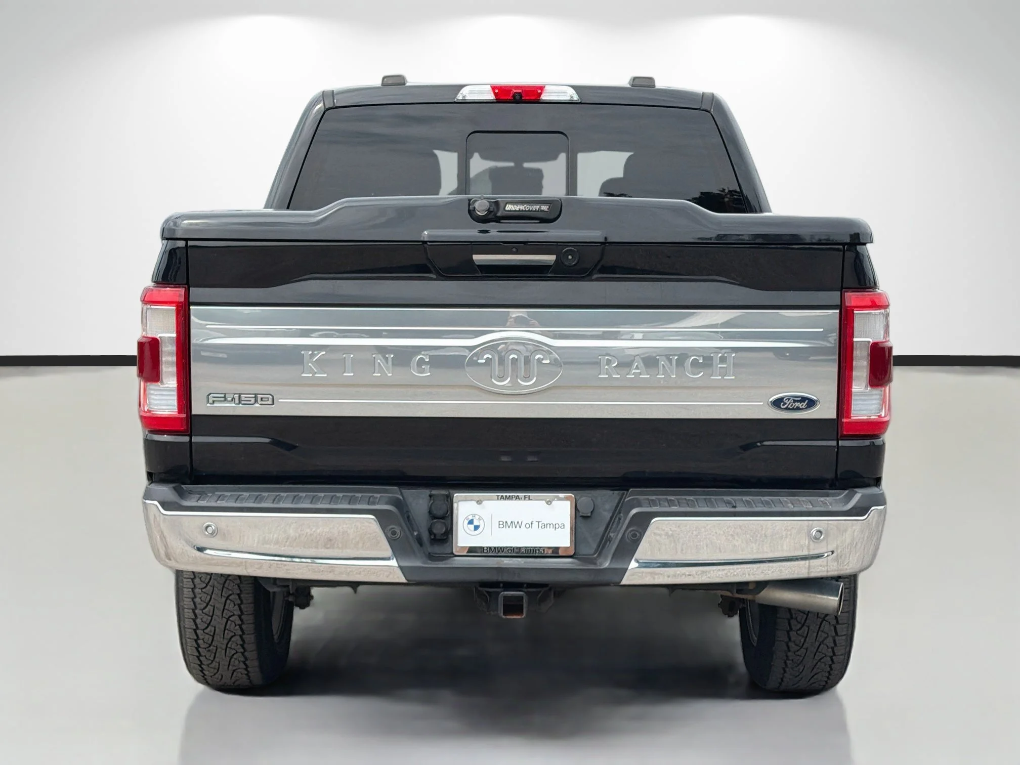 Used 2021 Agate Black Metallic Ford King Ranch image 4