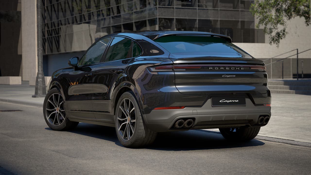 New 2027 Chromite Black Metallic Porsche Coupe image 3