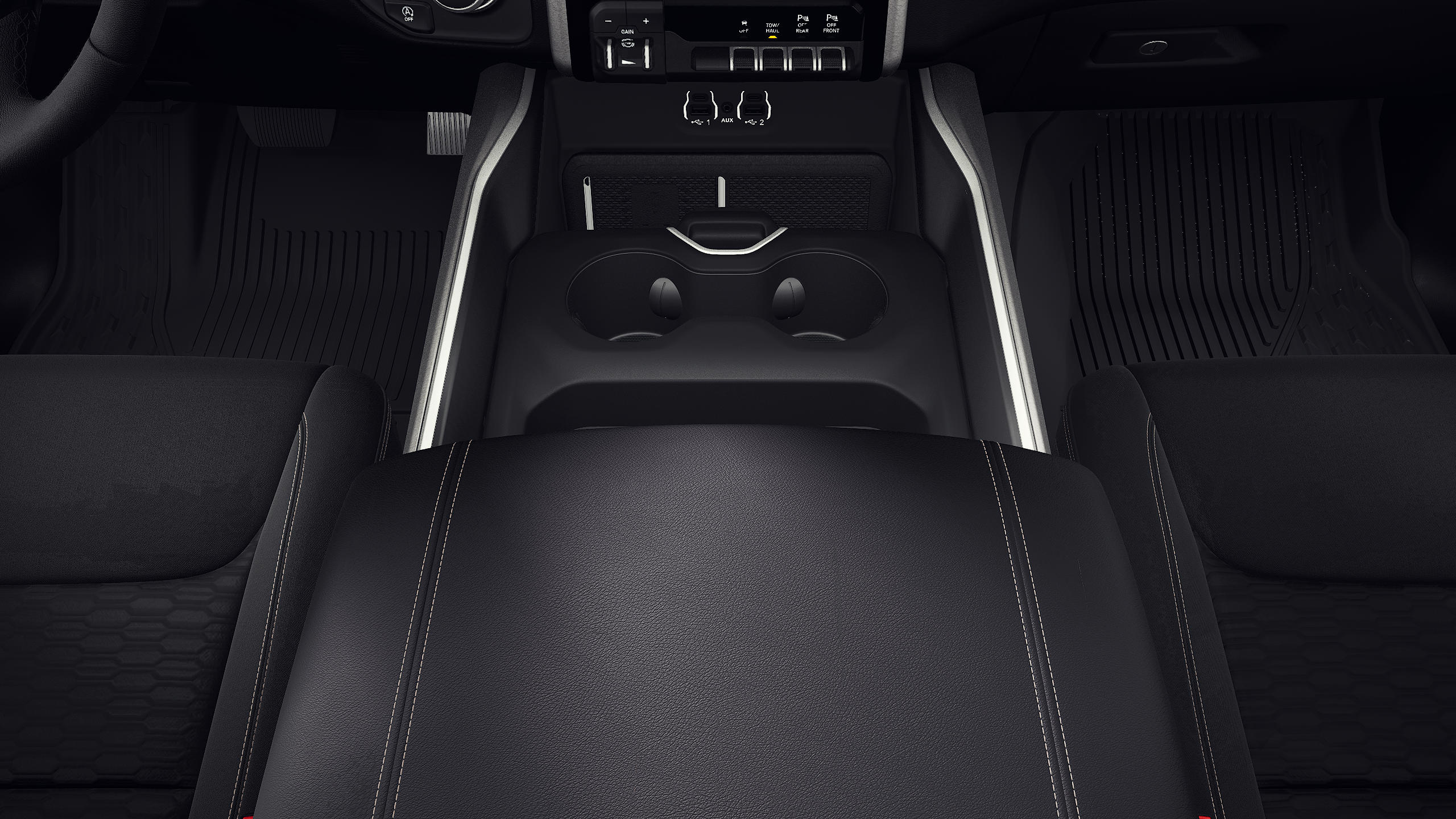 New 2027 Diamond Black Crystal Pearl-Coat Exterior Paint RAM BIG HORN image 16