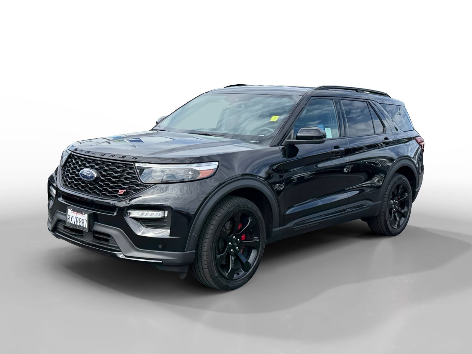 Certified Used 2021 Black Metallic Ford ST image 1