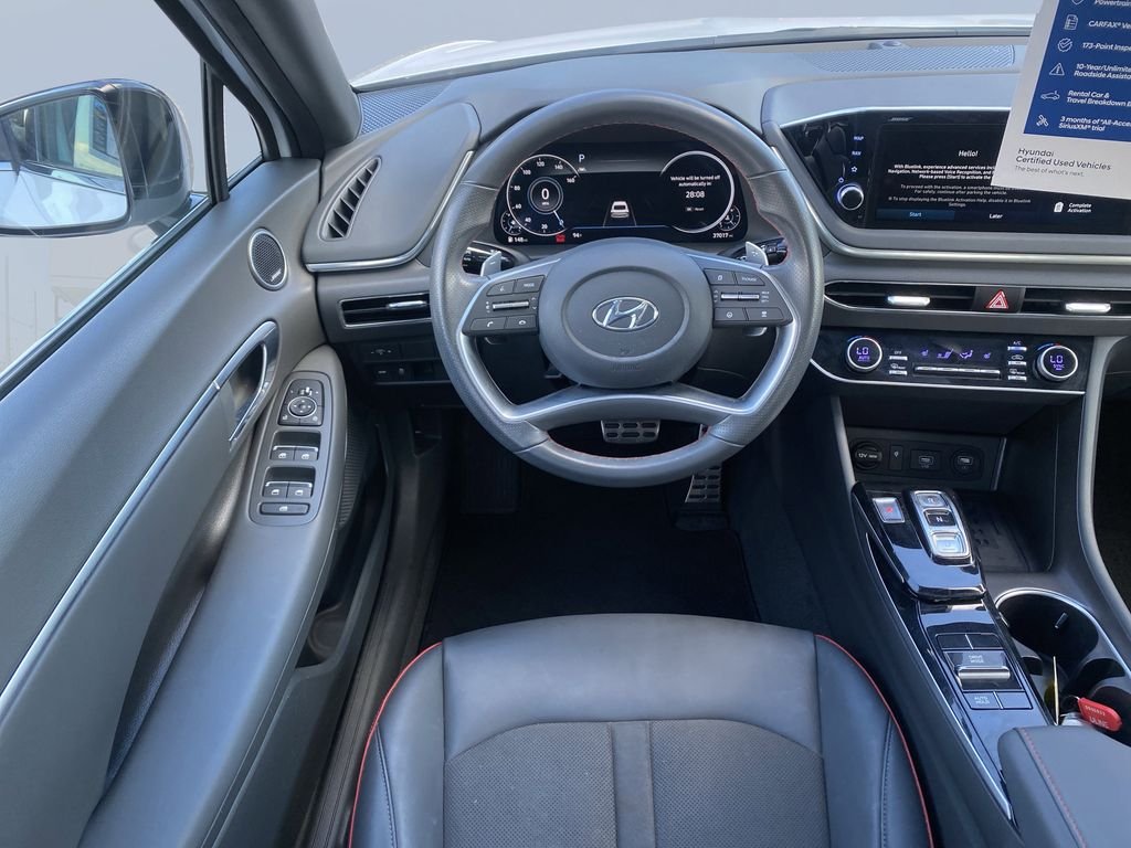 Used 2023 Serenity White Hyundai SEL Plus image 14