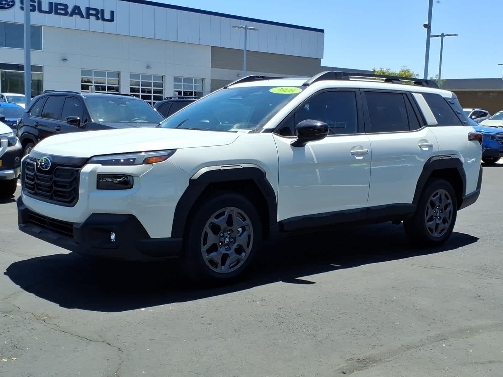Used 2026 Crystal White Pearl Subaru Premium image 3