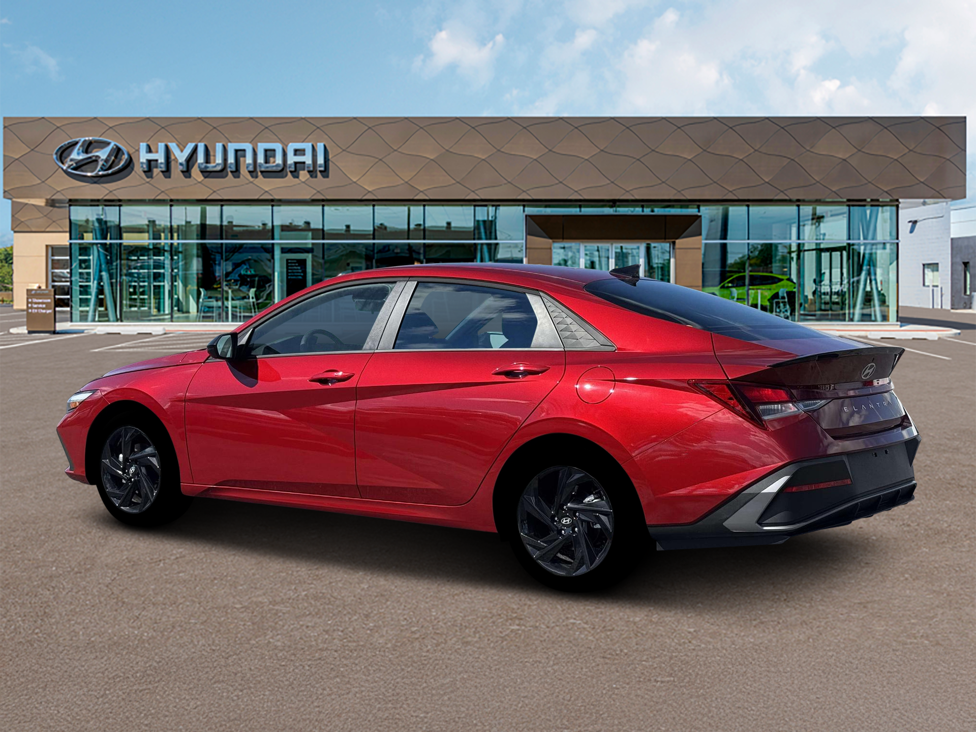 New 2026 Red Hyundai SEL Sport image 4