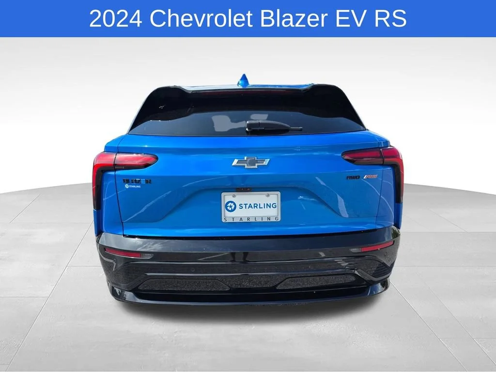 Used 2024 Riptide Blue Metallic Chevrolet RS image 8