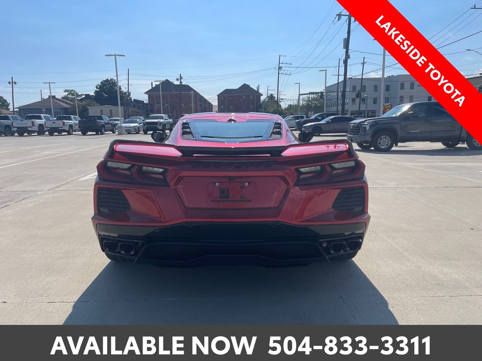 Used 2021 Red Chevrolet Stingray image 4