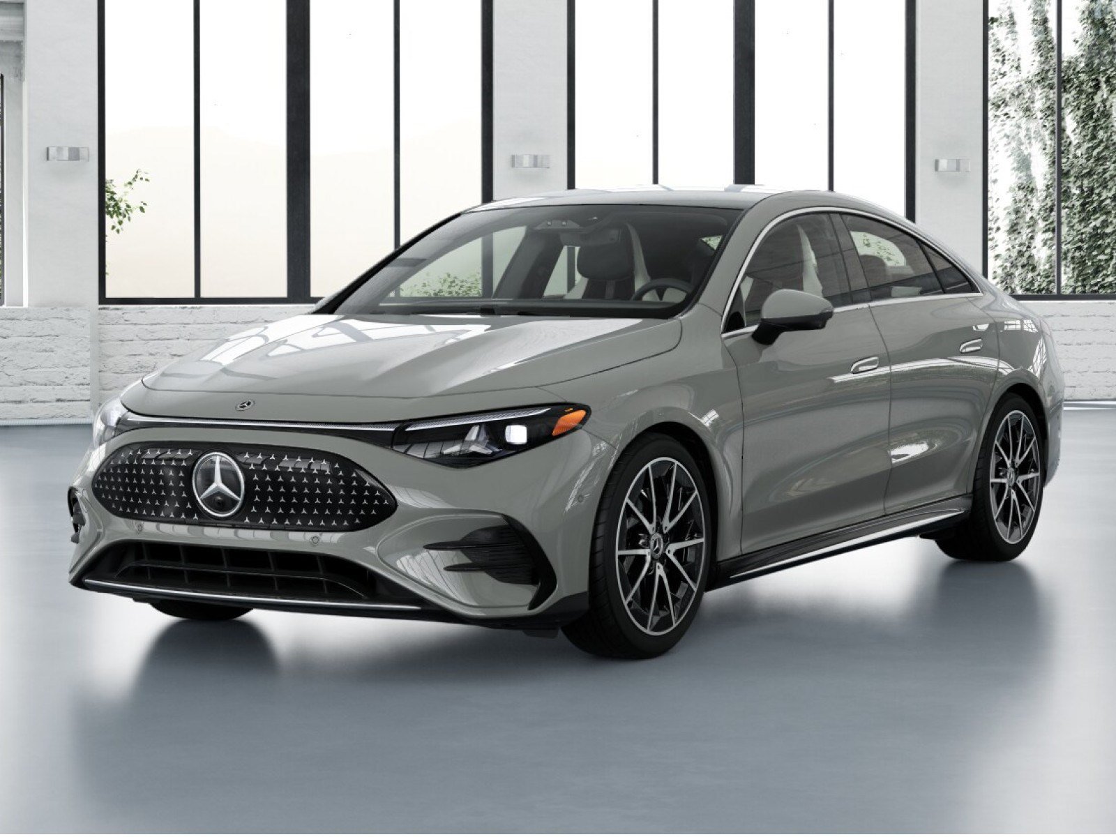 New 2027 MANUFAKTUR Alpine Grey Mercedes-Benz CLA 250+ 4D Coupe image 2